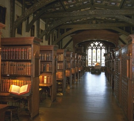 Bodleian Libraries in Oxford, Handschriftenlesesaal Bodleian Libraries, Oxford - Partner des Quaternio Verlags Luzern