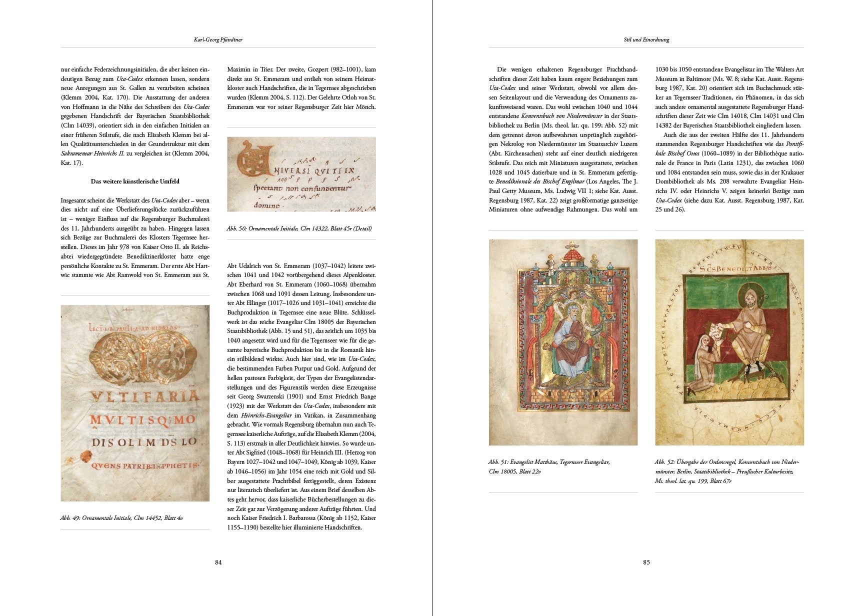 Kunstbuch-Edition des Uta-Codex, p. 84-85