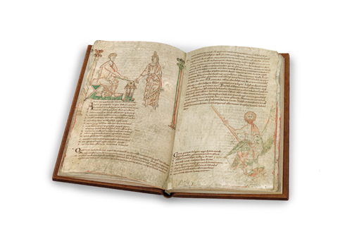Sternbilder der Antike, Faksimile-Edition, offener Band